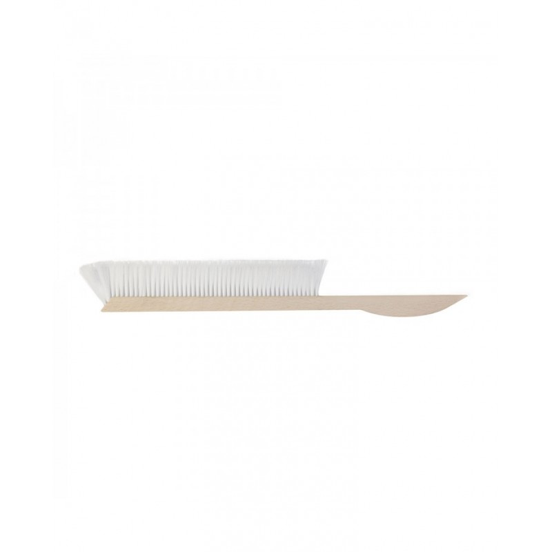 SPAZZOLA GRANDE SETOLA IN PLASTICA E MANICO IN LEGNO