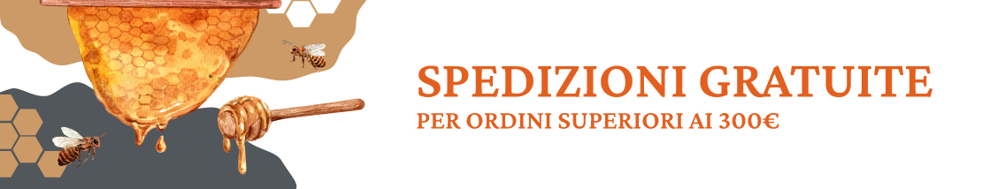 Spedizione gratuita per ordini superiori ai 300€